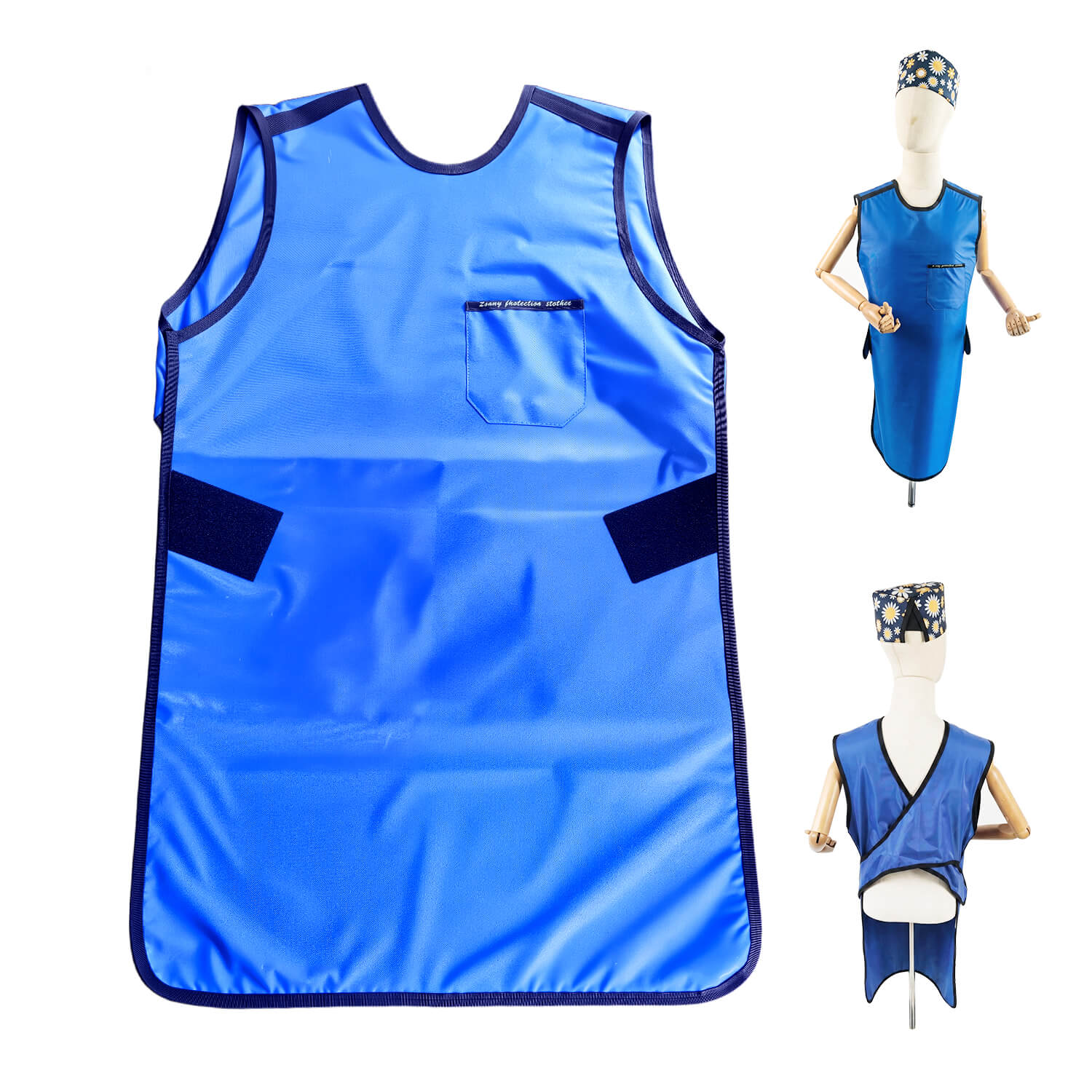 Dental X-Ray Radiation Protective Apron 0.35mmpb 39.37 × 23.62 inches for Adult - pairaydental.com