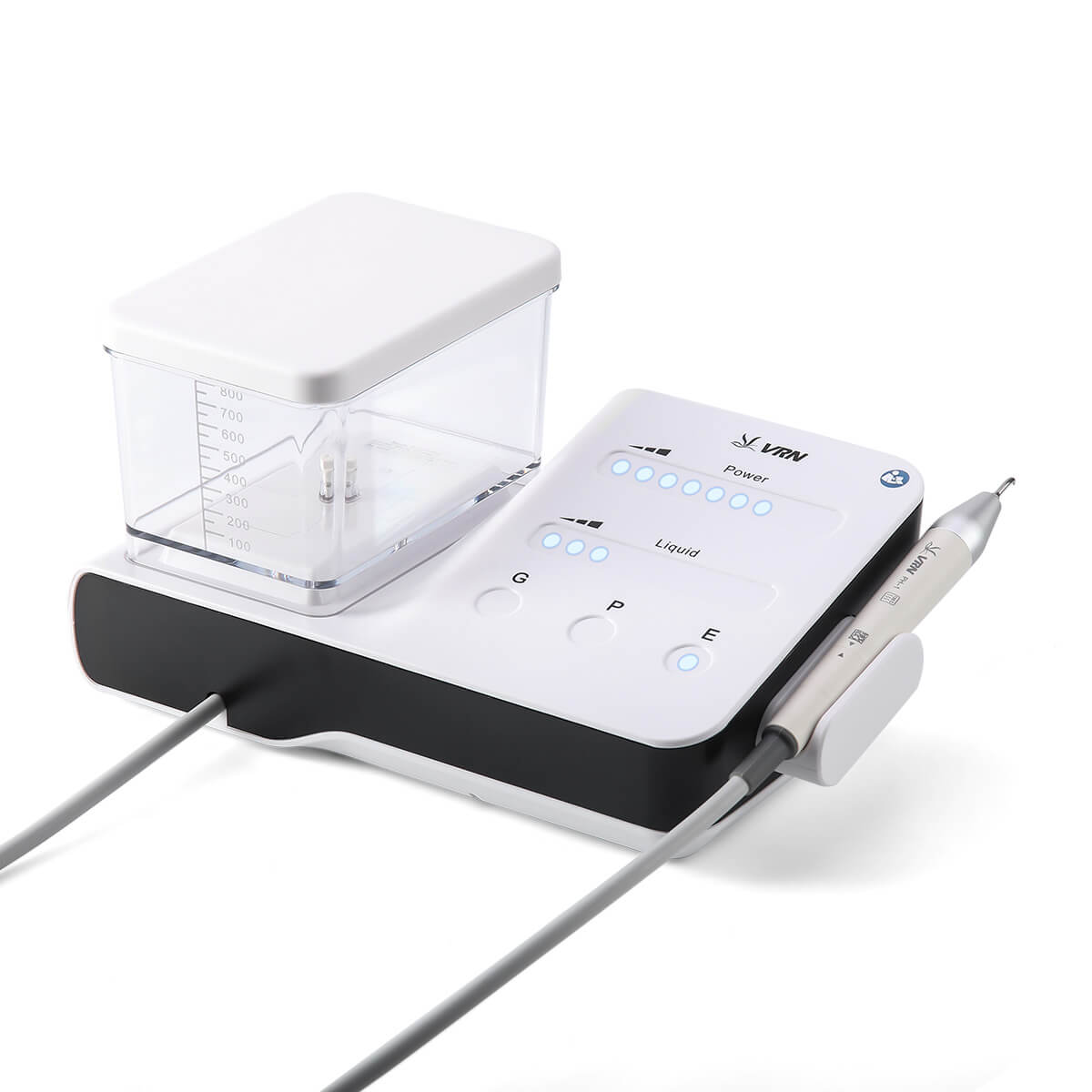Dental VRN-DA20 LED Ultrasonic Piezo Scaler Built-in Water Supply With Autoclavable Handpiece & 7 Scaling Tips - pairaydental.com