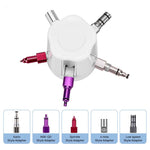 Dental 5 Nozzles Portable Handpiece Care Spray Lubricant Oil Maintenance - pairaydental.com