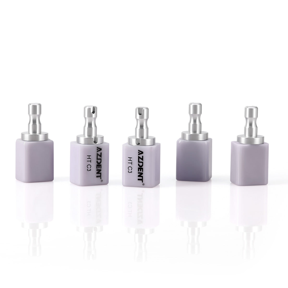 Dental Lab CAD/CAM Lithium Disilicate Glass-Ceramic Block Cerec Emax LT/HT 5pcs/Box