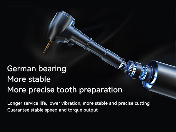 Woodpecker Brushless Electric Motor MT3 w/ 1:5 Contra Angle Water Supply System - pairaydental.com