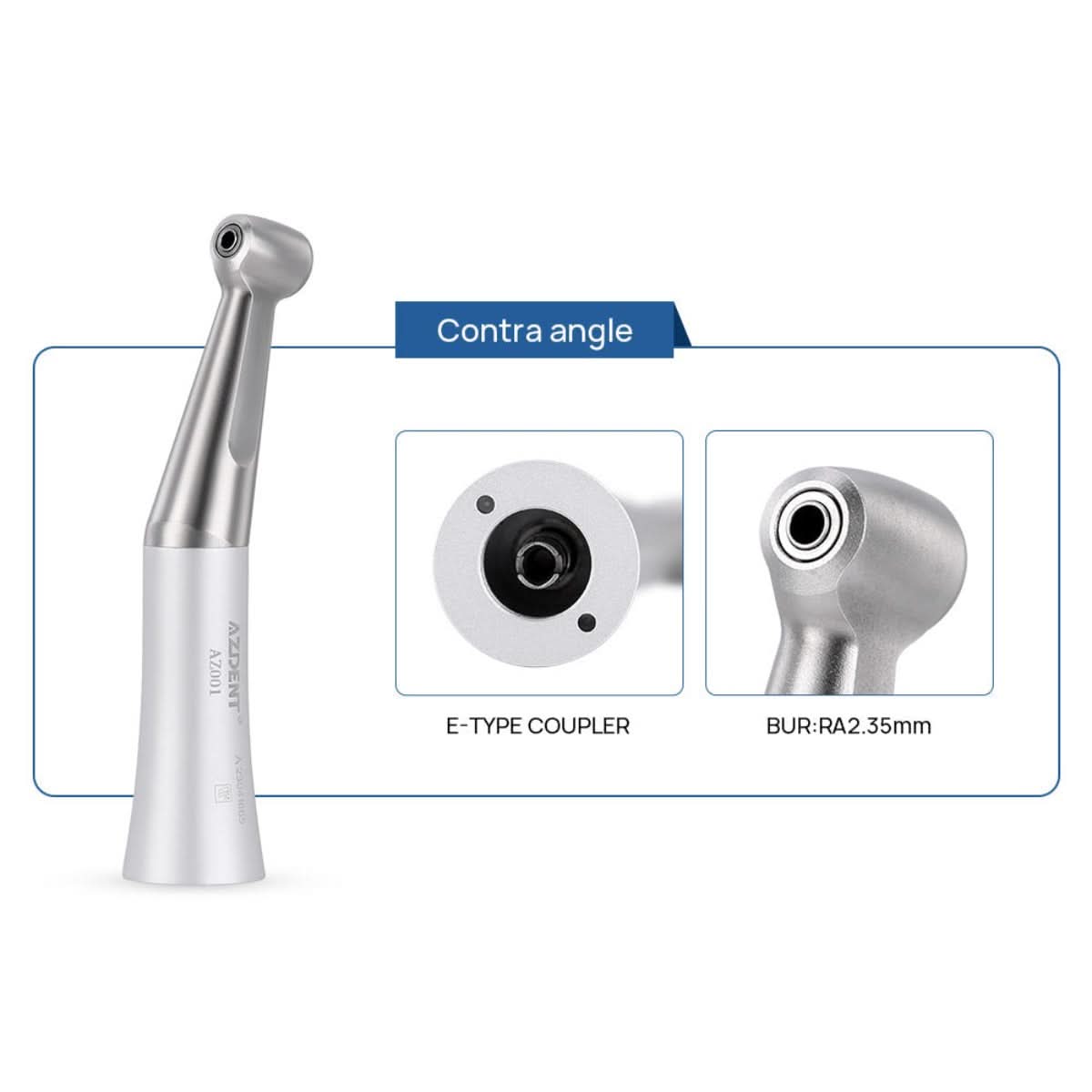 4 Holes Dental Shadowless LED E-generator High and Low Speed Handpiece Kit - pairaydental.com