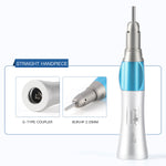 Dental Low Speed Handpiece Kit Latch Contra Angle Air Motor 4 Holes - pairaydental.com