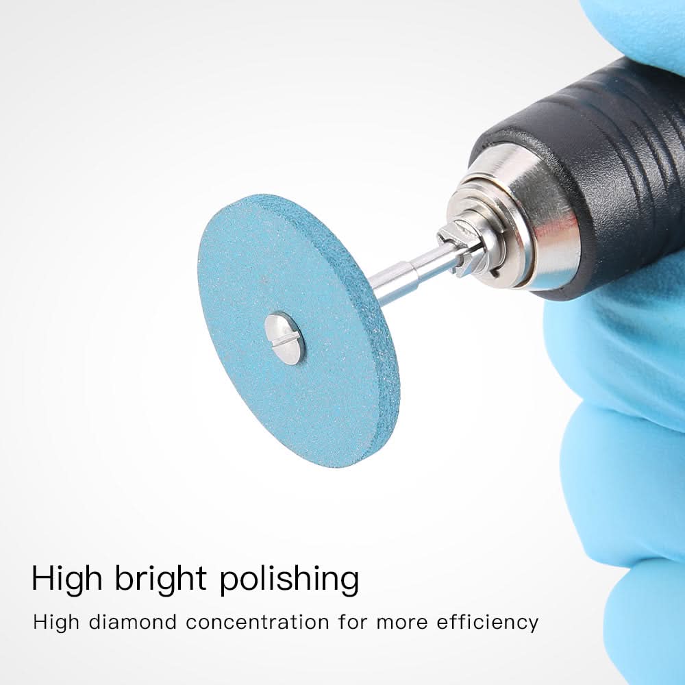 Dental Rubber Diamond Polisher Wheel Sizes 26x2mm/22x3mm 5 Model - pairaydental.com
