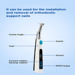 Dental Wireless Implant Electric Torque Wrench LCD Display With 16pcs Drivers 360° Rotating - pairaydental.com