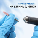 Dental Zirconia Grinding and Polishing Kit HP 2.35mm Ceramic/ Rubber Diamond 9pcs/Kit - pairaydental.com
