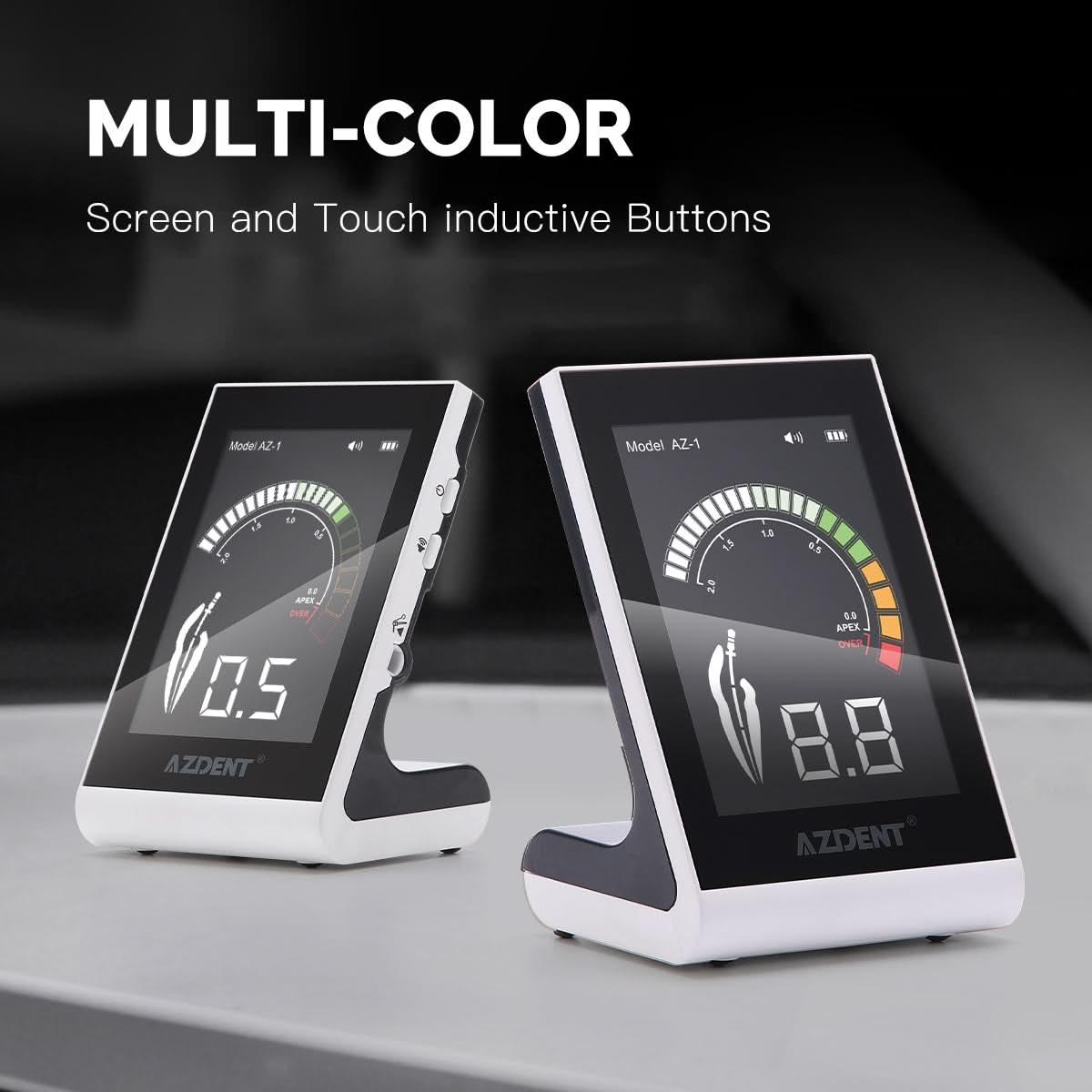 Dental Endo Apex Locator Multi-color Screen Touch Inductive Button - pairaydental.com