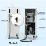 Mobile Dental Vacuum Suction Systems Unit High Suction Pump - pairaydental.com