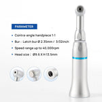 COXO 1:1 External Dental Low Speed Contra Angle Handpiece Push Button #C1-4 - pairaydental.com