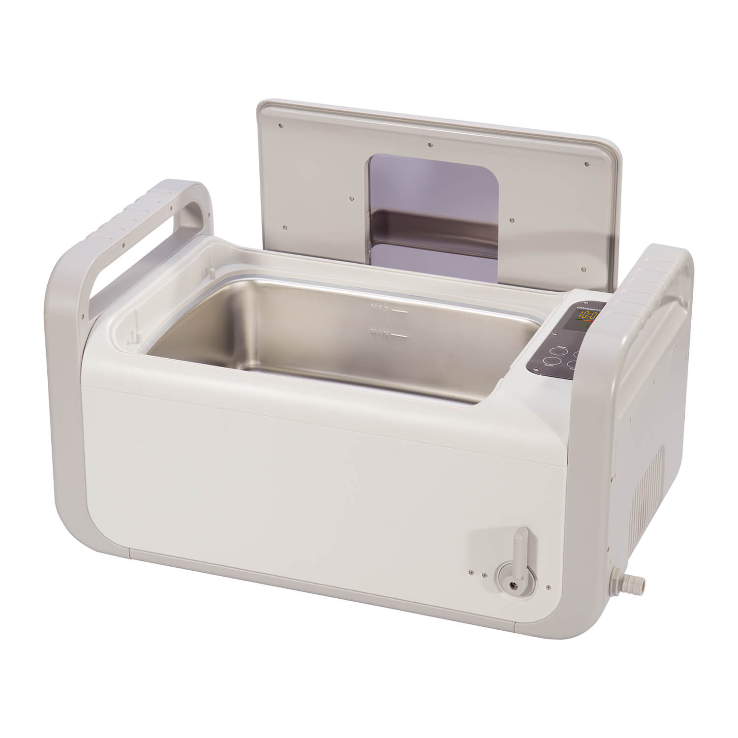 Digital Plastic Ultrasonic Cleaner Machine 7.5L Touchscreen 6 Timer Settings - pairaydental.com