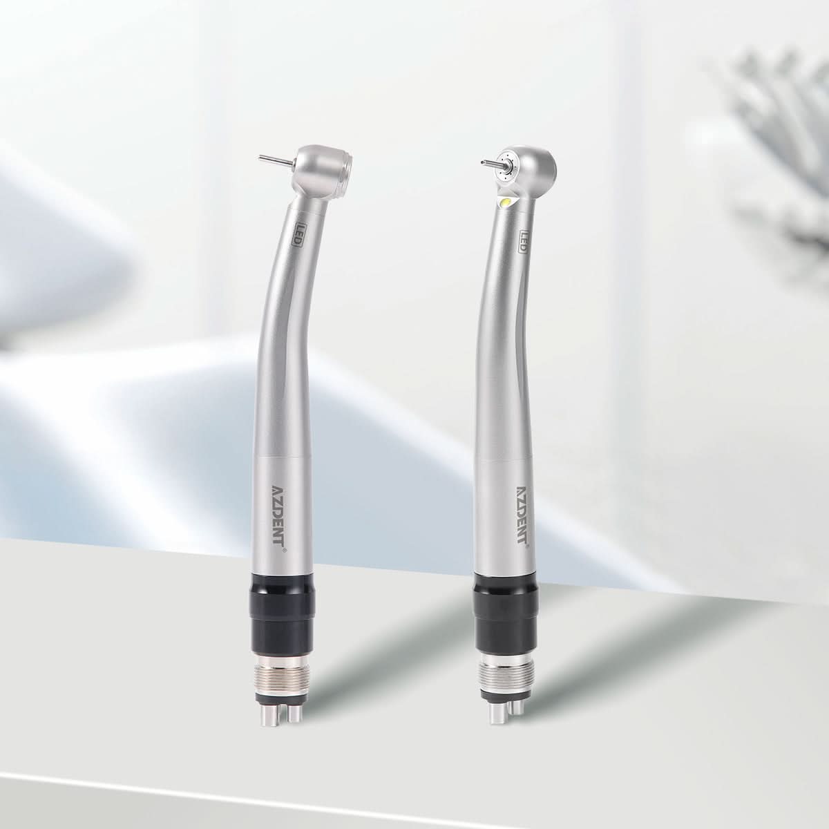 LED High Speed Handpiece Quick Coupler 4 Hole Four Water Spray - pairaydental.com