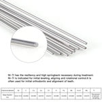 PLUS Archwire NiTi Super Elastic Ovoid Round 0.012-0.020 Upper/Lower 10pcs/Pack - pairaydental.com