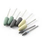 Dental Resin Base Acrylic Polishing Kit HP 2.35mm Tungsten Carbide Silicone Polisher & Tungsten Carbide Polisher 8pcs/kit - pairaydental.com