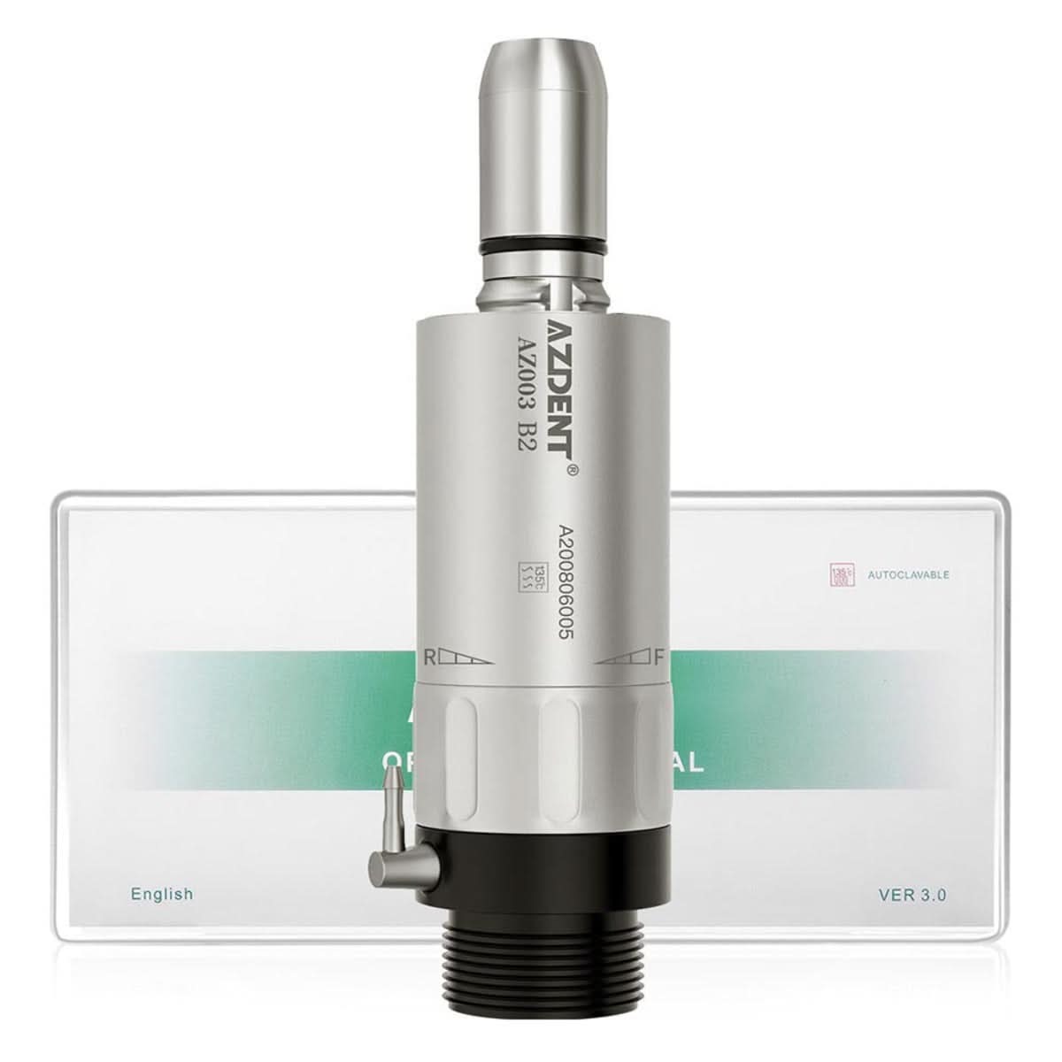 1:1 Low Speed Handpiece Air Motor External Water 2/4 Hole - pairaydental.com