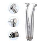 COXO CX207-2 LED High-speed Air Turbine Handpiece with Generator Mini Head 4 Holes Coupler #H05-MP4 - pairaydental.com