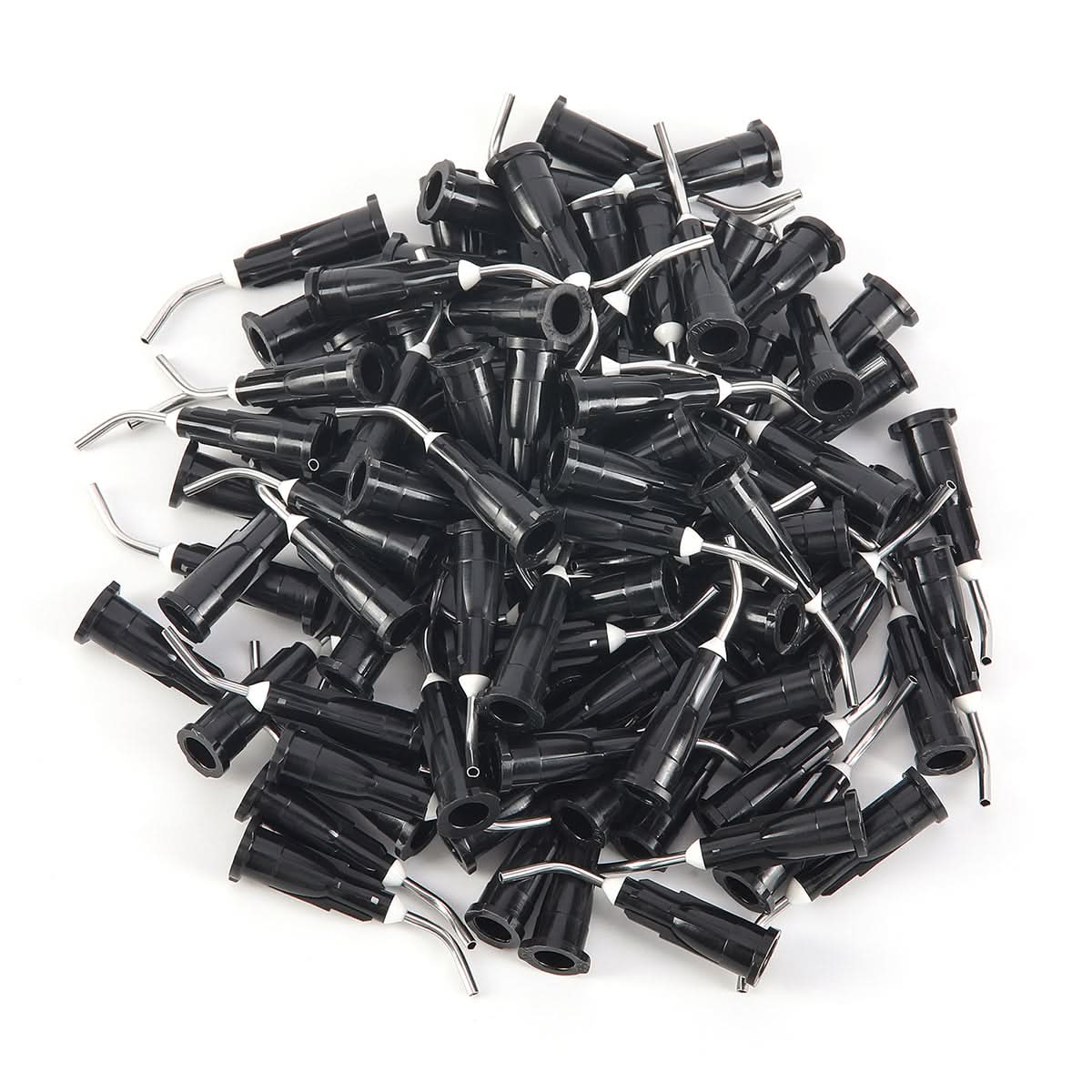 Disposable Dental Pre Bent Needle Tips 9 Models 100pcs/Pack - pairaydental.com