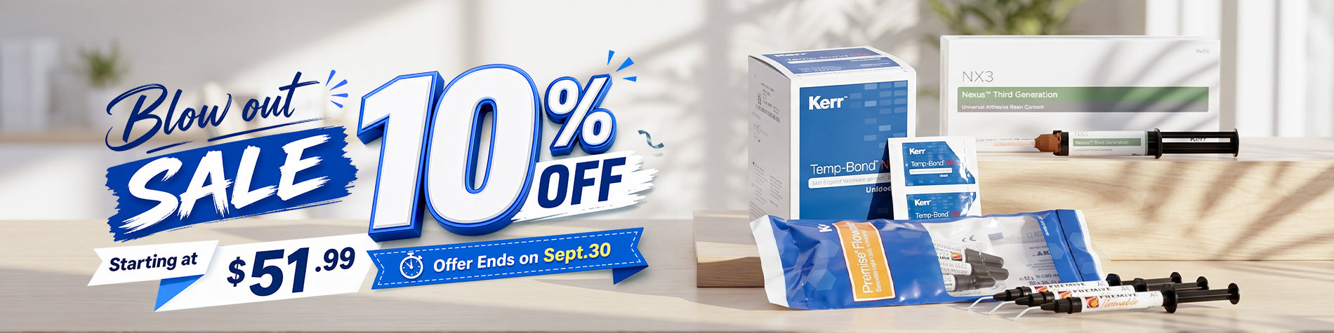 Blow out sale 10% off