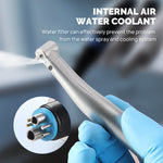 Dental Mini Fiber Optic Air Motor 1:1 Internal Water Spray 6 Hole - pairaydental.com