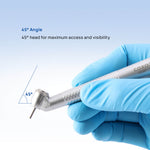 COXO CX207 45° High Speed Air Turbine Handpiece 4 Holes #H01-D1SP4