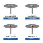 Dental Lab Sintered Zirconia Diamond Disc HP2.35mm 1pc/Box - pairaydental.com