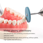 Dental Rubber Diamond Polisher Wheel Sizes 26x2mm/22x3mm 5 Model - pairaydental.com