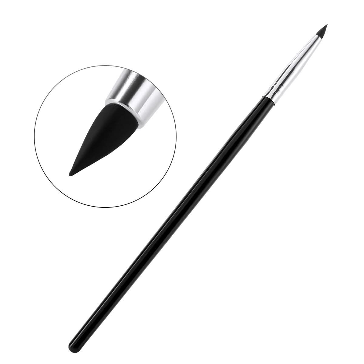 Dental Porcelain Brush Pen Composite Cement Porcelain Silicone Shaping Smoothing Removing 5pcs/Bag - pairaydental.com