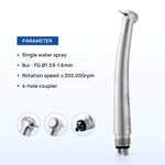 COXO CX207-A Anti-retraction High Speed Air Turbine Handpiece 4 Hole Coupler #H02-SP4 - pairaydental.com