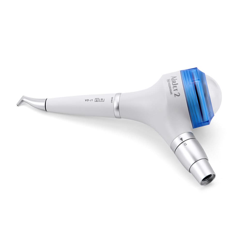 Dental Air Polisher A2 Detachable 360° Rotating Handpiece With Quick Coupler G&P 2 Working Models - pairaydental.com