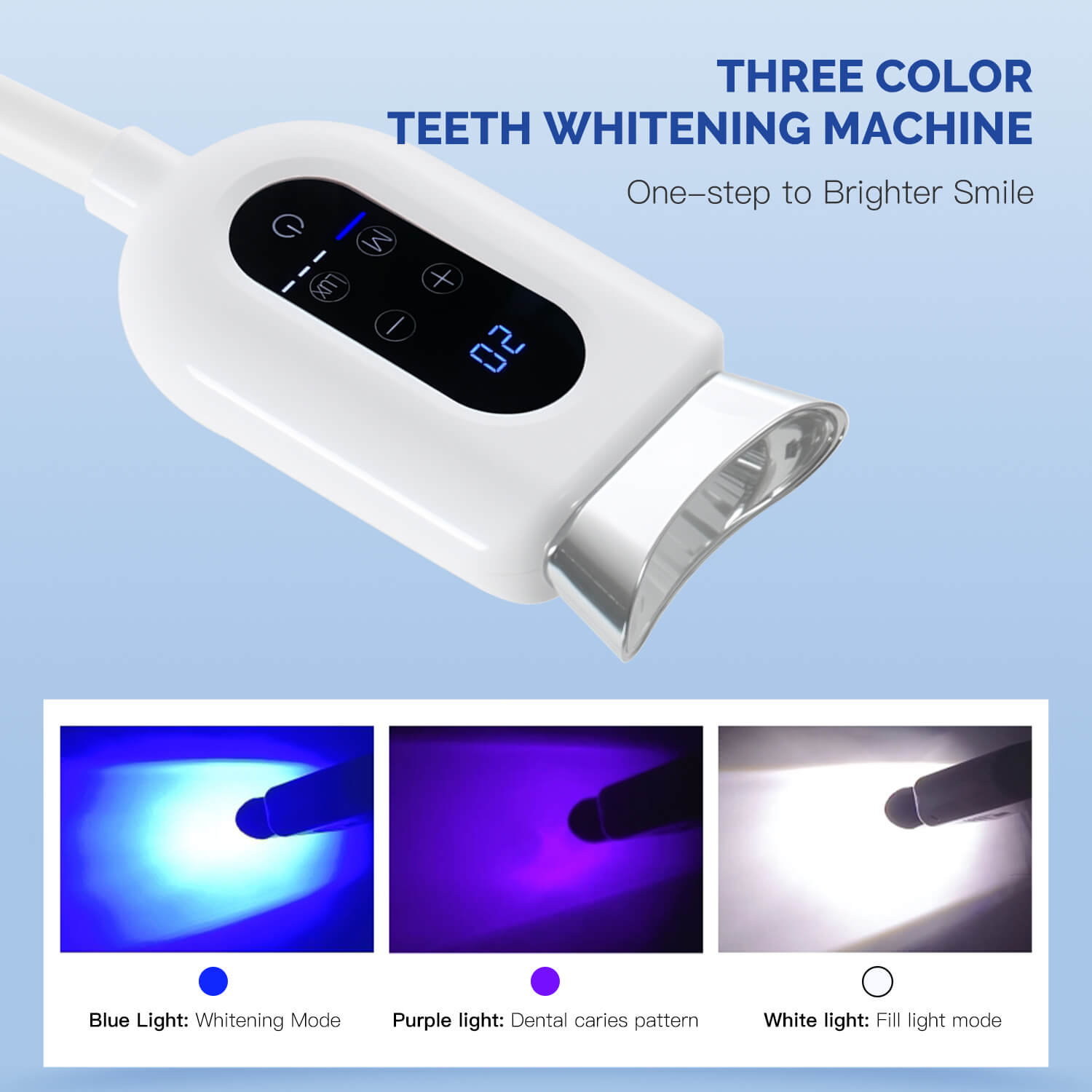 Dental Three-Color Teeth Cold Light Teeth Whitening Device - Tabletop Model - pairaydental.com