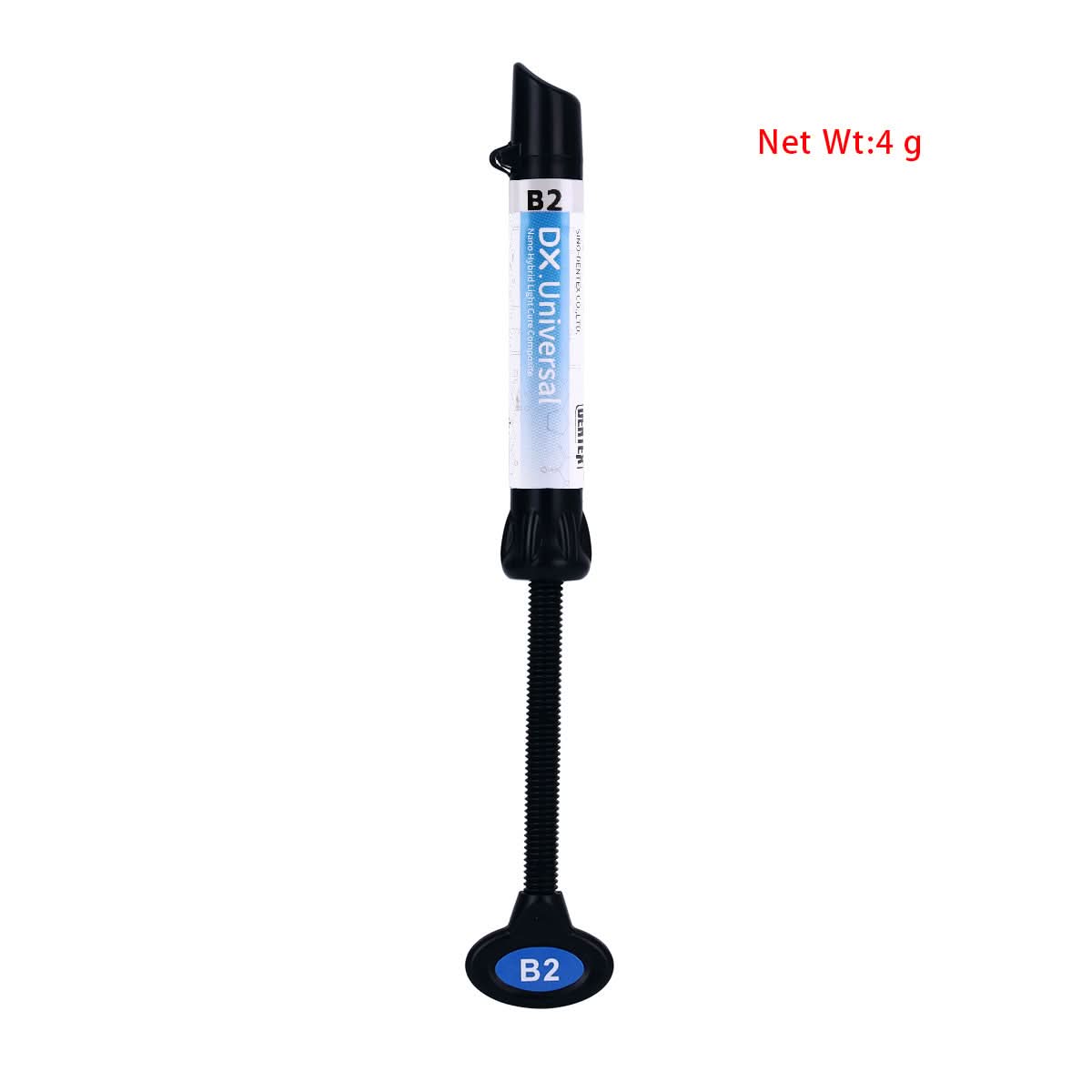 Dental Universal Light Cure Composite Resin Nano Hybrid B2 4g/Syringe - pairaydental.com