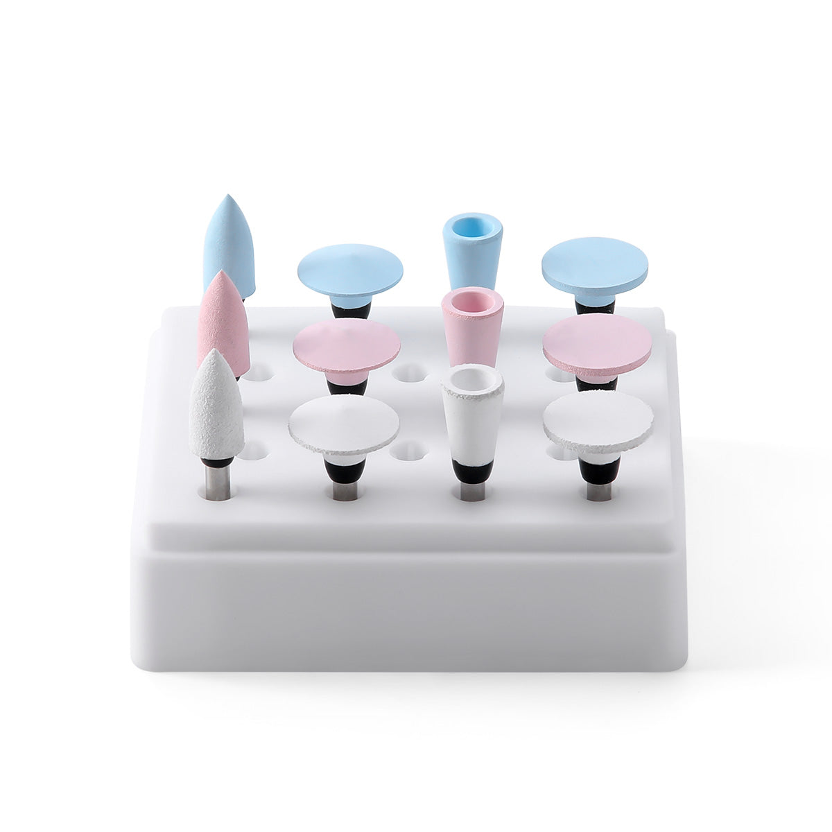 Dental Composite Polishing Kit Rubber Polisher Resin Base For Contra Angle