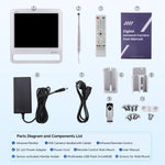 Dental Intraoral Camera 17 Inch HD Clinical Display Monitor Wi-Fi QR Transfer With Adjustable Stand - pairaydental.com