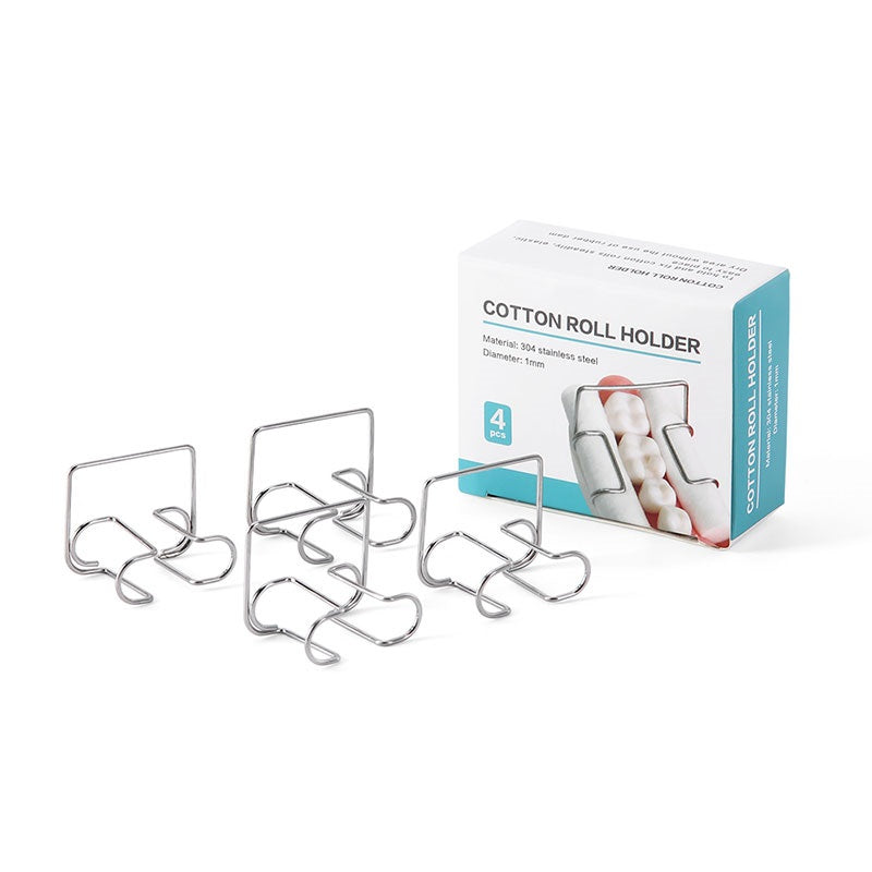 Dental Cotton Roll Holder Clip Autoclavable 4pcs/Box - pairaydental.com