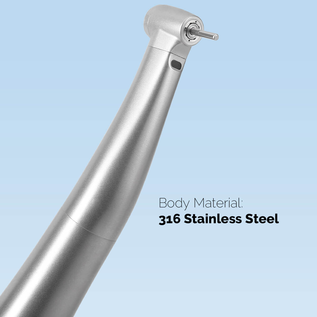 Dental Mini 1:5 Fiber Optic Increase Contra Angle Handpiece Internal Water Quattro Spray - pairaydental.com