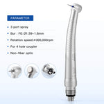COXO CX207-W High Speed Air Turbine Handpiece with 4 Holes Quick Coupler