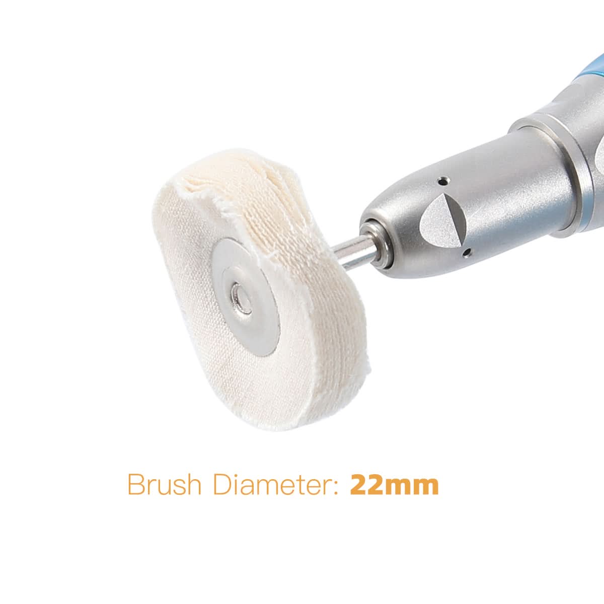 Polishing Brush White Cloth/ Yellow Cloth/ Felt/ Cashmere/ Cotton 10pcs/Pack - pairaydental.com