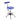 Dental Assistant Stool Chair Armrest Height Adjustable 360° Rotated Blue - pairaydental.com