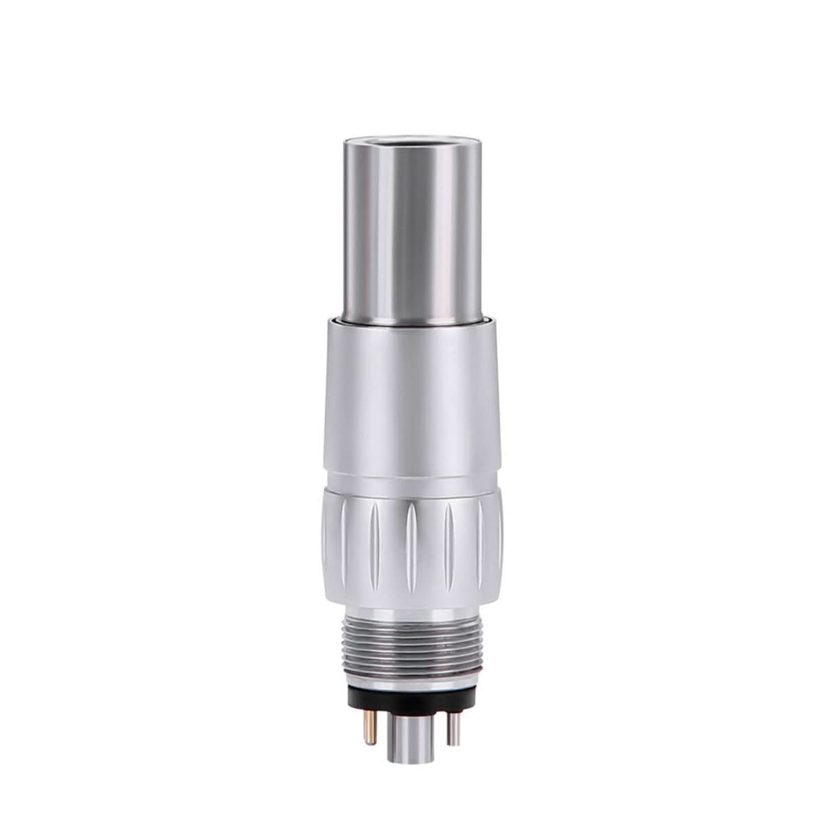 LED Fiber Optic High Speed Handpiece Standard Head Three Water Spray Push Button & 6 Holes Quick Coupler