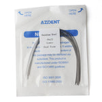 Orthodontic Archwire Stainless Steel Rectangular Oval 0.016-0.019 x 0.016-0.025 Upper/Lower 10pcs/Pack - pairaydental.com