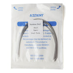 Orthodontic Archwire Stainless Steel Rectangular Oval 0.016-0.019 x 0.016-0.025 Upper/Lower 10pcs/Pack - pairaydental.com