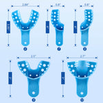 Dental Impression Trays Perforated & Autoclavable Plastic 12 Pcs/Bag 10 Sizes Available - pairaydental.com