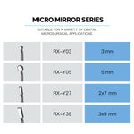 Dental Micro Mirror Sterilizable Reflector Odontoscope RX-Y39 3x9mm - pairaydental.com