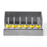 Dental Implant Bone Trephine Drill Surgical Instrument Long Type 6pcs/Set - pairaydental.com