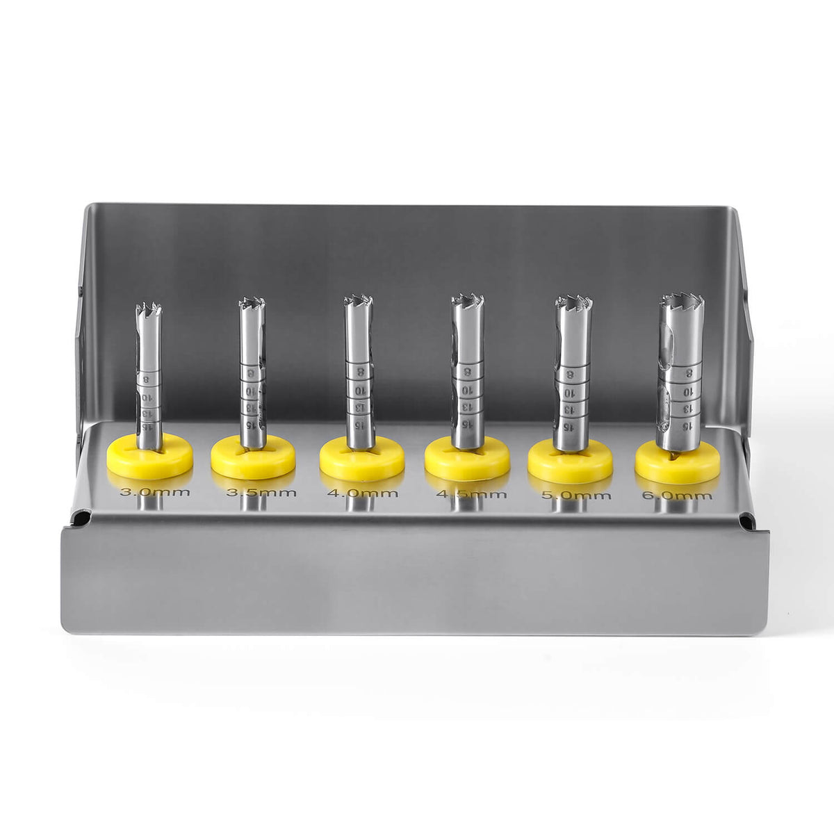 Dental Implant Bone Trephine Drill Surgical Instrument Long Type 6pcs/Set - pairaydental.com