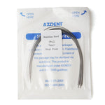 Orthodontic Archwire Stainless Steel Rectangular Oval 0.016-0.019 x 0.016-0.025 Upper/Lower 10pcs/Pack - pairaydental.com