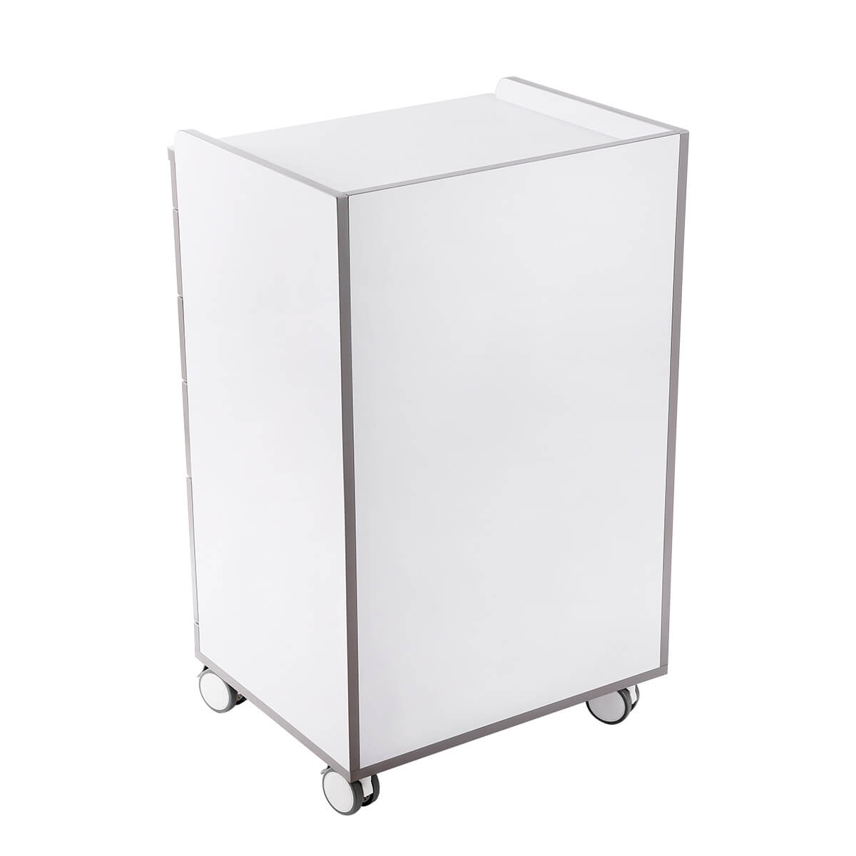Dental Mobile Cabinet Cart NW-P4 Rolling Storage Trolley Four Drawers - pairaydental.com 