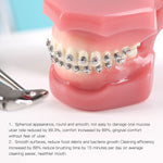 Orthodontic Spherical Self-Ligating Brackets Monoblock Roth/MBT 0.022 345 Hooks With 6 Buccal Tube 24pcs/Kit - pairaydental.com
