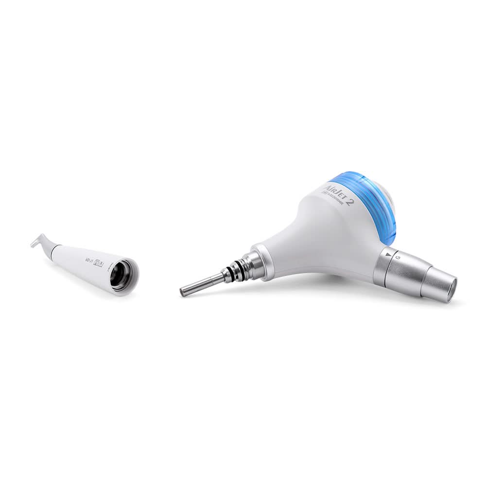 Dental Air Polisher A2 Detachable 360° Rotating Handpiece With Quick Coupler G&P 2 Working Models - pairaydental.com