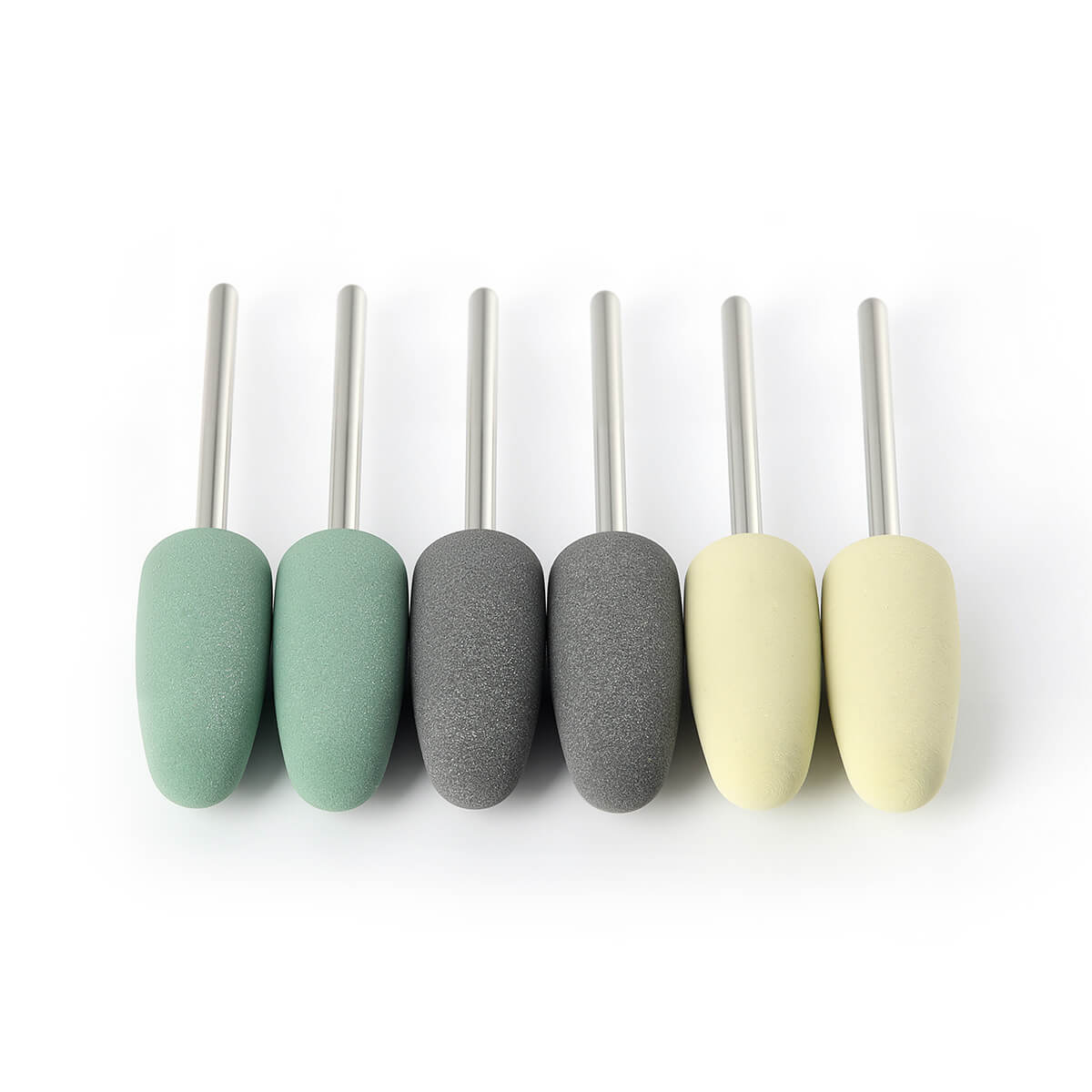 Dental Resin Base Acrylic Polishing Kit HP 2.35mm Tungsten Carbide Silicone Polisher & Tungsten Carbide Polisher 8pcs/kit - pairaydental.com