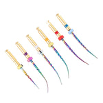 Dental Rotary Engine Super Files Rainbow NiTi Files Thermal Activation 25mm 6pcs/Pack - pairaydental.com